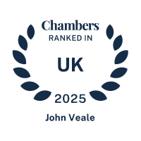Chambers UK Guide 2025 - John Veale